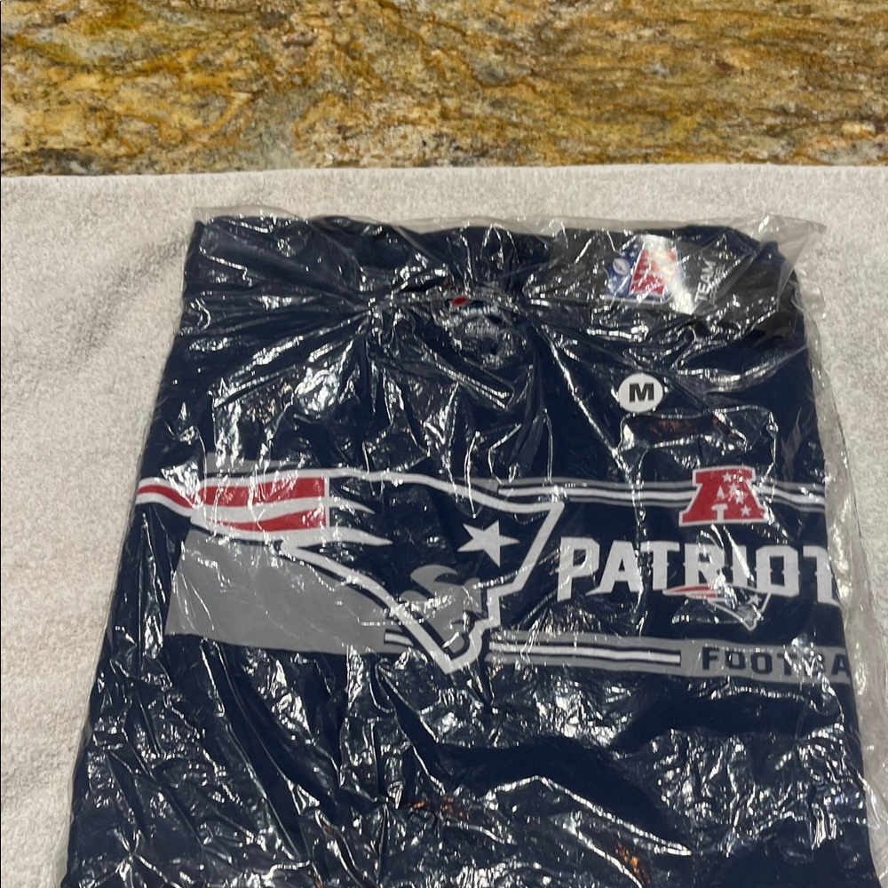 Team Apparel New England Patriots Navy Short Sleeve Tee